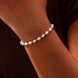 Bracciale Elegante in Perle e Oro