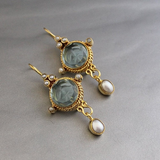 Orecchini di Perle Vintage Merena