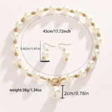 Set di Collane di Perle Chunky