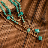 Collana di Perle Turchesi