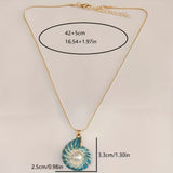 Collana con Pendente di Perla di Conchiglia