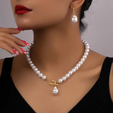 Set di Gioielli Vintage con Perle