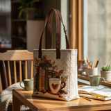 Borsa Tote Angolo Lettura