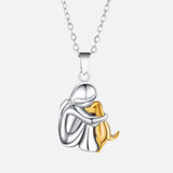 Collana Dog Embrace di Susan Jewelry
