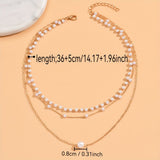 Set di collane Trinity Pearl Layer