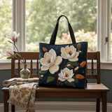 Borsa a Spalla Trapuntata Elegante Magnolia