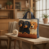 Borsa a Spalla Piccoli Bassotti Attenti
