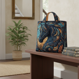 Borsa Tote Spirit Smeraldo di Mezzanotte