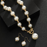 Set di Collane di Perle Chunky