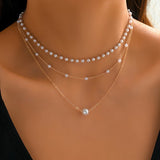 Set di collane Trinity Pearl Layer