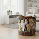 Cesto per la Lavanderia Cozy Whiskers