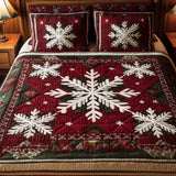 Set di Biancheria da Letto Quilted Alpine Charm 3 Pezzi