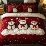 Set di Biancheria da Letto Natale 3 Pezzi