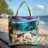 Borsa Tote Artigianale: Essenza della Laguna