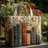 Borsa a Spalla Trapuntata Books and Blooms