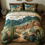 Set di Biancheria da Letto Cactus Bloom in 3 Pezzi