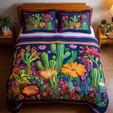 Set di Biancheria da Letto Cactus Garden 3 Pezzi