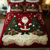Set di Biancheria da Letto in 3 Pezzi per la Vigilia di Natale