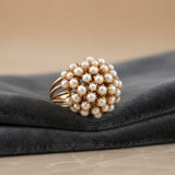 Anello in Oro con Perla Incastonata Classica