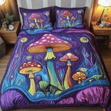Set di Biancheria da Letto Fanciful Fungi 3 Pezzi