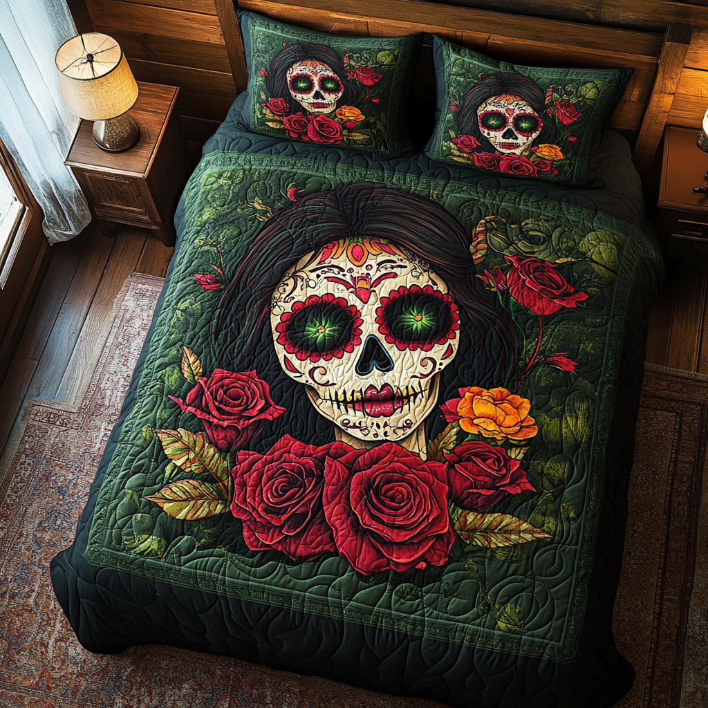 Set di Biancheria da Letto Artistico 3 Pezzi
