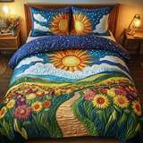 Set di Biancheria da Letto a 3 Pezzi Floral Sunrise