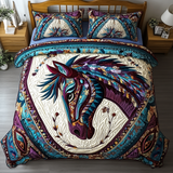 Set di Biancheria da Letto Galloping Grace in 3 Pezzi