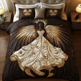 Set di Biancheria da Letto Golden Grace 3 Pezzi