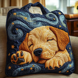Borsa Tote Labrador Notte Stellata Dorata
