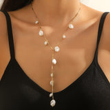 Collana Cascata Magica di Perle