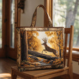Borsa Tote Highland Deer