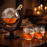 Decanter per Whiskey - Edizione Mappa del Mondo