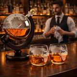 Decanter per Whiskey - Edizione Mappa del Mondo