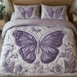 Set di Biancheria da Letto in 3 Pezzi Lavanda