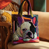 Borsa Tote Lazy Day Frenchie