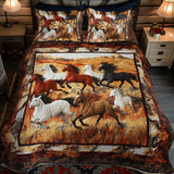 Set di Biancheria da Letto 3 Pezzi con Cavallo Nativo Americano