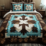 Set di Biancheria da Letto a Tre Pezzi Nature Mosaic
