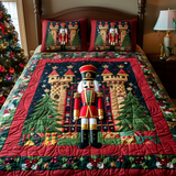 Set di Biancheria da Letto Charm con Nutcracker Reale