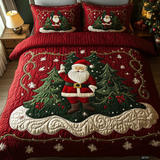 Set di Biancheria da Letto Natale 3 Pezzi