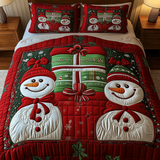 Set di Biancheria da Letto 3 Pezzi Snowy Smiles