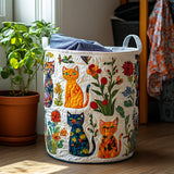 Cesto per Biancheria Gatti Coccolosi