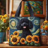 Borsa Tote con Sorriso di Girasole Stellato