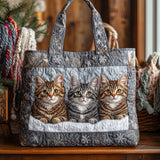 Borsa Tote a Righe Trio