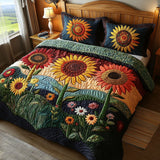 Sogni di Petali Sotto il Sole Set di Biancheria da Letto 3 Pezzi