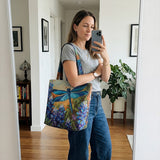 Borsa a Tracolla con Zip Sunset Stitch