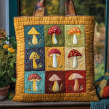 Borsa Tote con Fungo a Patches Teal