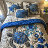Set di Biancheria da Letto con Tartarughe Sottomarine