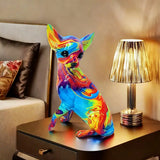 Lampada da Tavolo Chihuahua in Resina Vibrante