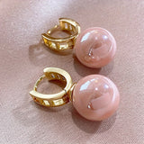Orecchini con Perle di Rosa