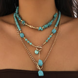 Collana di Perle Turchesi